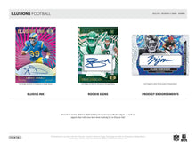 Load image into Gallery viewer, 2024 Panini Illusions Football 4 Box 1/4 CASE Break #3 - Breaks on 3/17/25